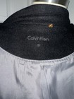 Calvin Klein Women's Black Peacoat Wool 12 Button Front Long Sleeve Lined — photo 8