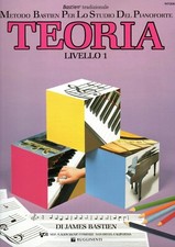 James Bastien Teoria Livello 1 metodo per lo studio del pianoforte