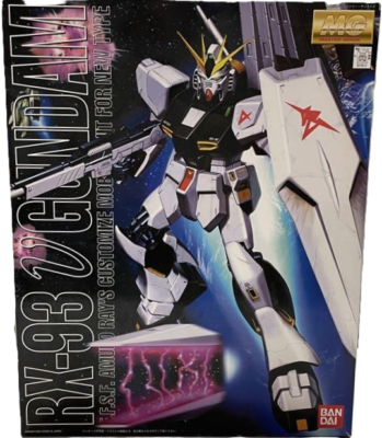 Vintage 1/100 Master Grade MG RX-93 Nu GUNDAM 1.0 Japan | eBay