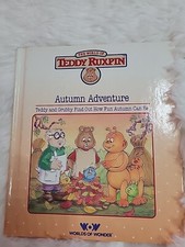 TEDDY RUXPIN WOW AUTUMN ADVENTURE BOOK