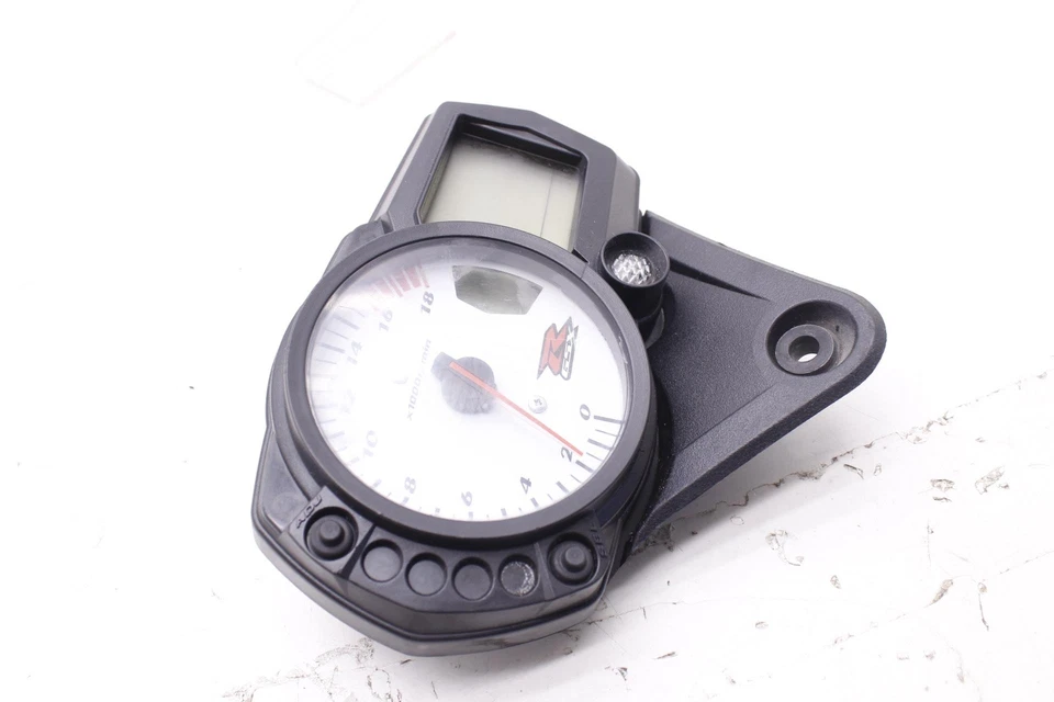 06 Suzuki Gsxr600 OEM medidores de velocidade display velocímetro tacômetro R7.BX38 - Imagem 2 de 4