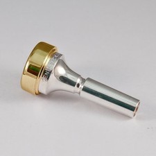 Denis Wick 24K Gold Rim  Cup Flugelhorn Mouthpiece, 2F NEW 