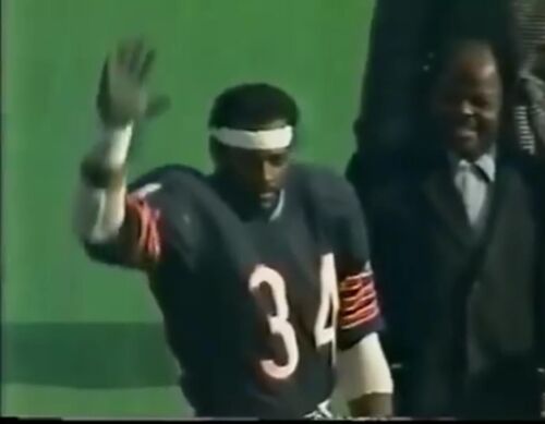 1987 Chicago Bears vs Seattle Seahawks DVD L'ultimo gioco di Walter Payton - Foto 3 di 10