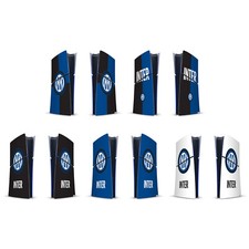 INTER MILAN BADGE VINYL SKIN FOR PLAYSTATION 5 PS5 SLIM DIGITAL EDITION CONSOLE