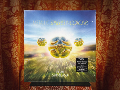 SEALED David Gilmour and The Orb Metallic Spheres In Colour NEW PINK FLOYD Wall