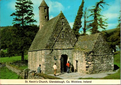 St Kevin;s Glenalough Wicklow Co. Ireland Color Photo Postcard 1980