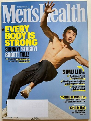 SIMU LIU - SHANG-CHI June 2021 MEN'S HEALTH Magazine 