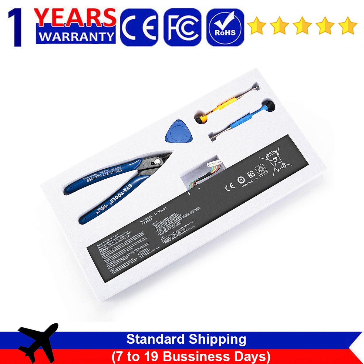 74Wh C41N2208 Battery For ASUS ROG Ally PC71L RC71L Gaming