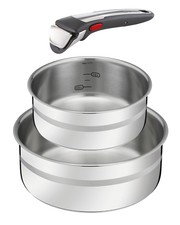 Tefal Jamie Oliver Ingenio G6 L977S3 - Set di 3 casseruole in forno fino a 25...