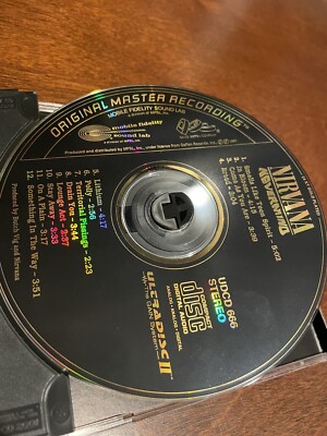 Nirvana ~ Nevermind ~ MFSL 24k Gold CD | eBay