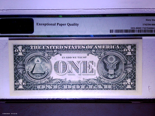 1999 New York EPQ 66 Fr#1924-B (BF Block) Withrow/Sunners - Picture 3 of 4