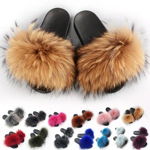 fluffy flat shoes