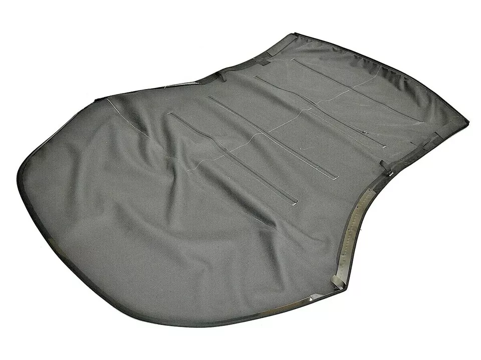 Fits: Mercedes Benz W208 CLK Series 1999-2003 Soft Top HAARTZ BLACK CANVAS - Image 3 of 4