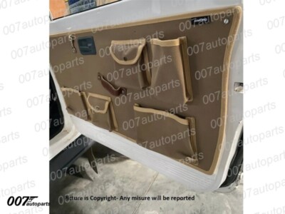 Door Panel and Tailagte Organizer fits Suzuki Samurai-Canvas Sandy