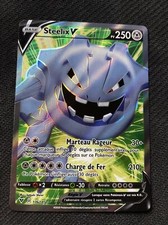 STEELIX V FULL ART - POKEMON 176/185 EB04 VOLTAGE ECLATANT NEUF FR