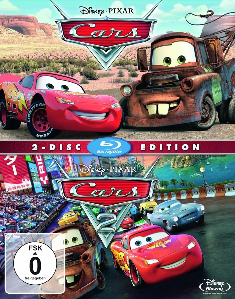 Cars 1+2 - Collection im Pappschuber - Blu-Ray - NEU OVP - Bild 1 von 3