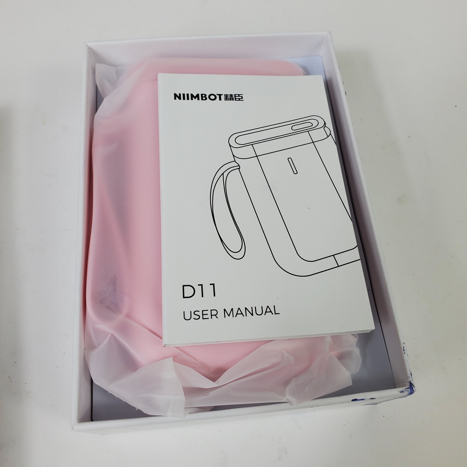 Portable Pink Nimbot Thermal Label Printer for Name Stickers-image