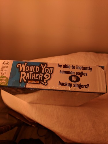 Spin Master ~ Would You Rather? Board Game ~ Crazier Delemmas ~ Family 12+ NEW** - Picture 2 of 8