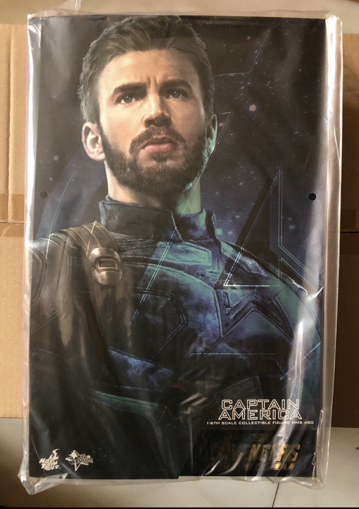 1/6 Hot Toys MMS480 Avengers 3 y War Captain America Figure Toy | eBay