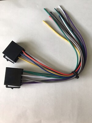 Boss Marine Radio Power & Speaker Wire Harness for MR500UAB, MR1470UW,MR1308UAB