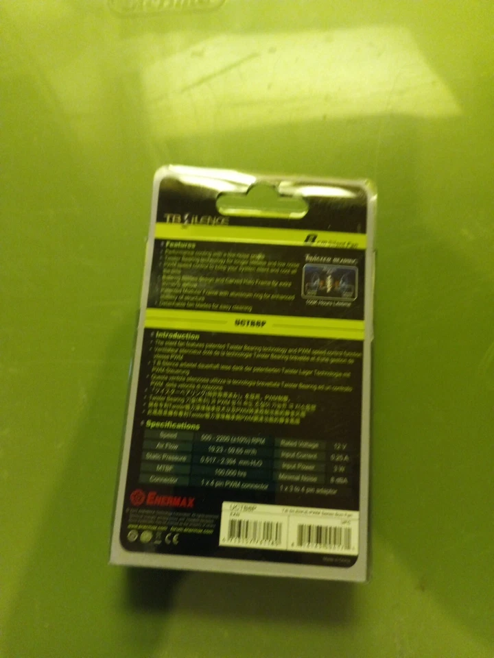 Enermax UCTB8P T.B.Silence PWM Speed Control 8cm - Image 2 of 3