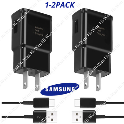 Adaptive Fast Charger Type C Charger C Cable for Samsung Galaxy S20/S10/S9/S8
