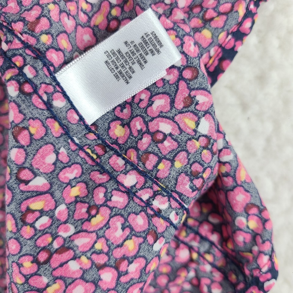 Bonobos Dress Shirt Mens Large Blue Pink Floral Slim Fit Hawaiian