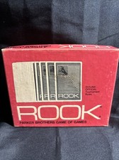 ROOK 1972 Red Box Card Game Complete With Instructions Parker Brothers Vintage