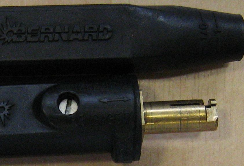 1 Kit 2 Cable Connectors Model 1BC BERNARD Welding Welder System Tweco