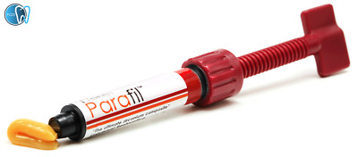 Prime-Dent Parafil Light Cure Zirconium Composite 4.5g Syringe - Bleach White