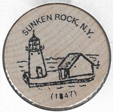 Sunken Rock, Faro di New York
