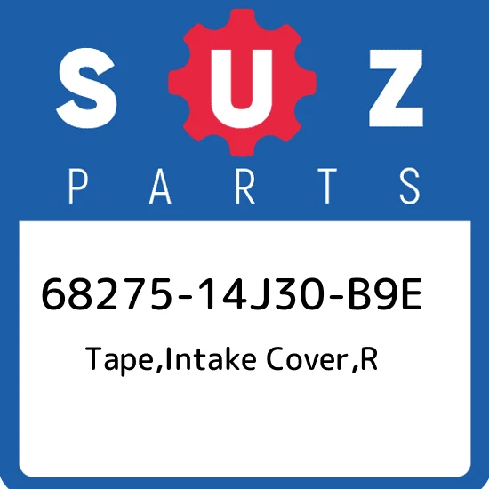 TAPE,INTAKE COVER,R (ORANGE, LACK) *{BODY COLOR:B9E}*