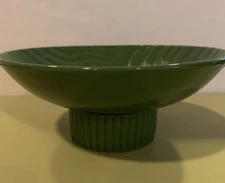 Tabitha Brown Target Green Palm Ceramic Decorative Bowl 10.25"