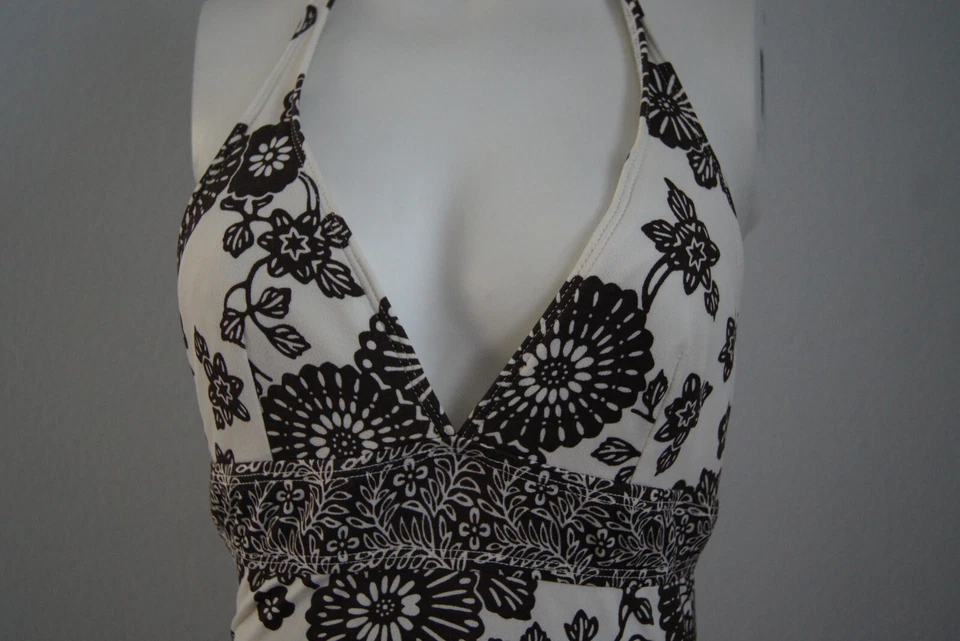Vintage Esprit Beach One Piece Swimsuit Floral XS or S - Image 2 of 4