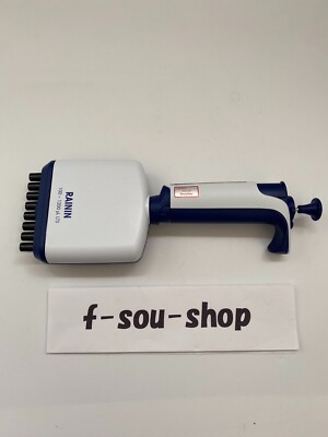 RAININ PIPET-LITE L-1200 XLS 100-1200ul LTS MULTI 12 Channel Calibrated 2022.09