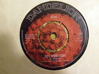 Beau-1917 Revolution/Sleeping Town(non LP) 1969 UK Dandelion 4403 N/A/VG(+) NICE
