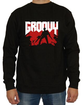 Groovy Baby M2 Sweater Kult Tanz Teufel Evil Dead Ash Horror Zombie Film Hail 