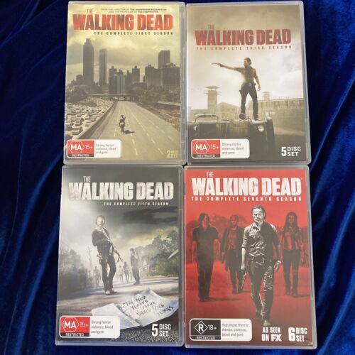 The Walking Dead DVD TWD Series 1, 3, 5, 7 - Picture 1 of 9