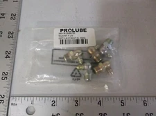 PROLUBE 1/8-27 NPT 90 Degree Angle Grease Zerk Nipple Fitting 5 pcs ZINC COATED
