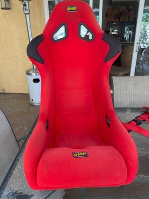 OMP Carbon Composite racing seat w/OMP mount