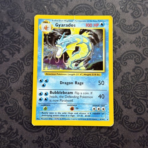 Gyarados 6/102 Base Set Unlimited Holo B