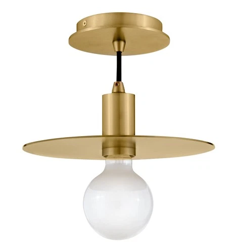Lark 83887 Lulu 10"W Mini Pendant - Brass - Picture 8 of 9