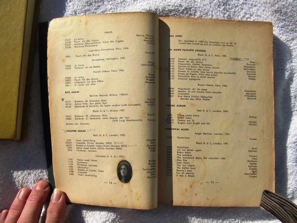 1937 1st ED ROBERTO BAUER Historical Records 1898-1909 COLLECTORS BIBLE Berliner - Image 3 of 4