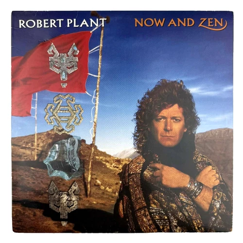 Robert Plant ‎– Now And Zen Led Zeppelin Sterling Cut vinyl record LP 1988 VG+