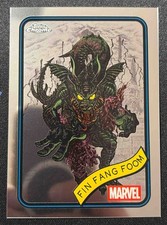 2025 Topps Chrome Marvel FIN Fang Foom #53