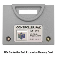 N64 Controller Pak for Nintendo 64 Memory Card 256KB NUS-004