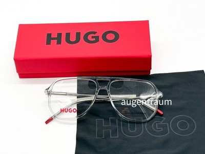 Hugo Boss HG 1376 KB7 56 grau Brille Brillenfassung Brillengestell Unisex Neu