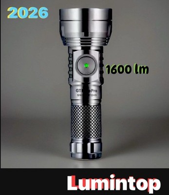 Lumintop GT Nano Pro 3.0 Super Bright 1600  Lumens  NEW  2026 Battery    