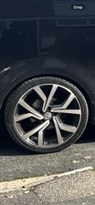 VW Golf Clubsport 19” Style Alloy x2  Replacement Wheels  Black Diamond Cut X2 