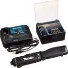 Makita Cordless Pen Driver Drill Black 7.2V 1.5Ah 2 Batteries Charger DF012DSHXB